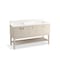 Kohler 60 in. Bathroom Vanity Cabinet With Sinks And Quartz Top in Light Clay 35028-LWG - alternate 1
